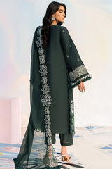 3-PC Unstitched Embroidered Lawn Shangrila By Parishay | ANG-14