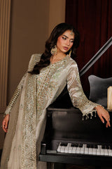 3-PC Unstitched Chiffon Embroidered By Emaan Adeel | JEWEL