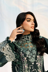 3-PC Unstitched Embroidered Lawn Shangrila By Parishay | ANG-14