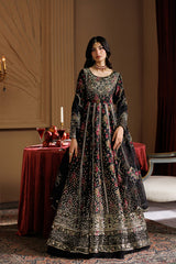 3-PC Unstitched Chiffon Embroidered By Emaan Adeel | ASH