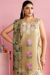 3-PC Unstitched Embroidered Lawn Shangrila By Parishay | ANG-15