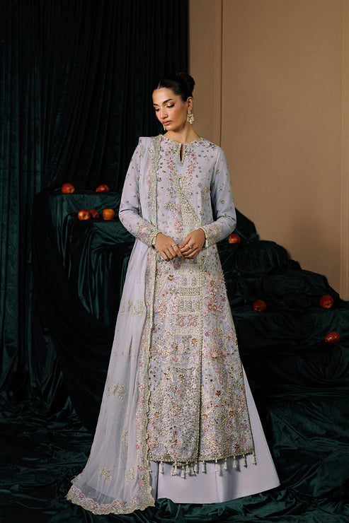 3-PC Unstitched Chiffon Embroidered By Emaan Adeel | SELENE
