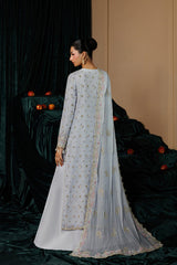 3-PC Unstitched Chiffon Embroidered By Emaan Adeel | SELENE