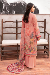 L-912 - 3PC Luxury Lawn Collection Ghazal By Ramsha