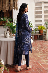 N-404 - 3PC Luxury Lawn Collection Rangrez By Ramsha