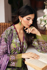 N-410 - 3PC Luxury Lawn Collection Rangrez By Ramsha