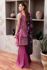 L-909 - 3PC Luxury Lawn Collection Ghazal By Ramsha