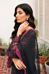 N-401 - 3PC Luxury Lawn Collection Rangrez By Ramsha