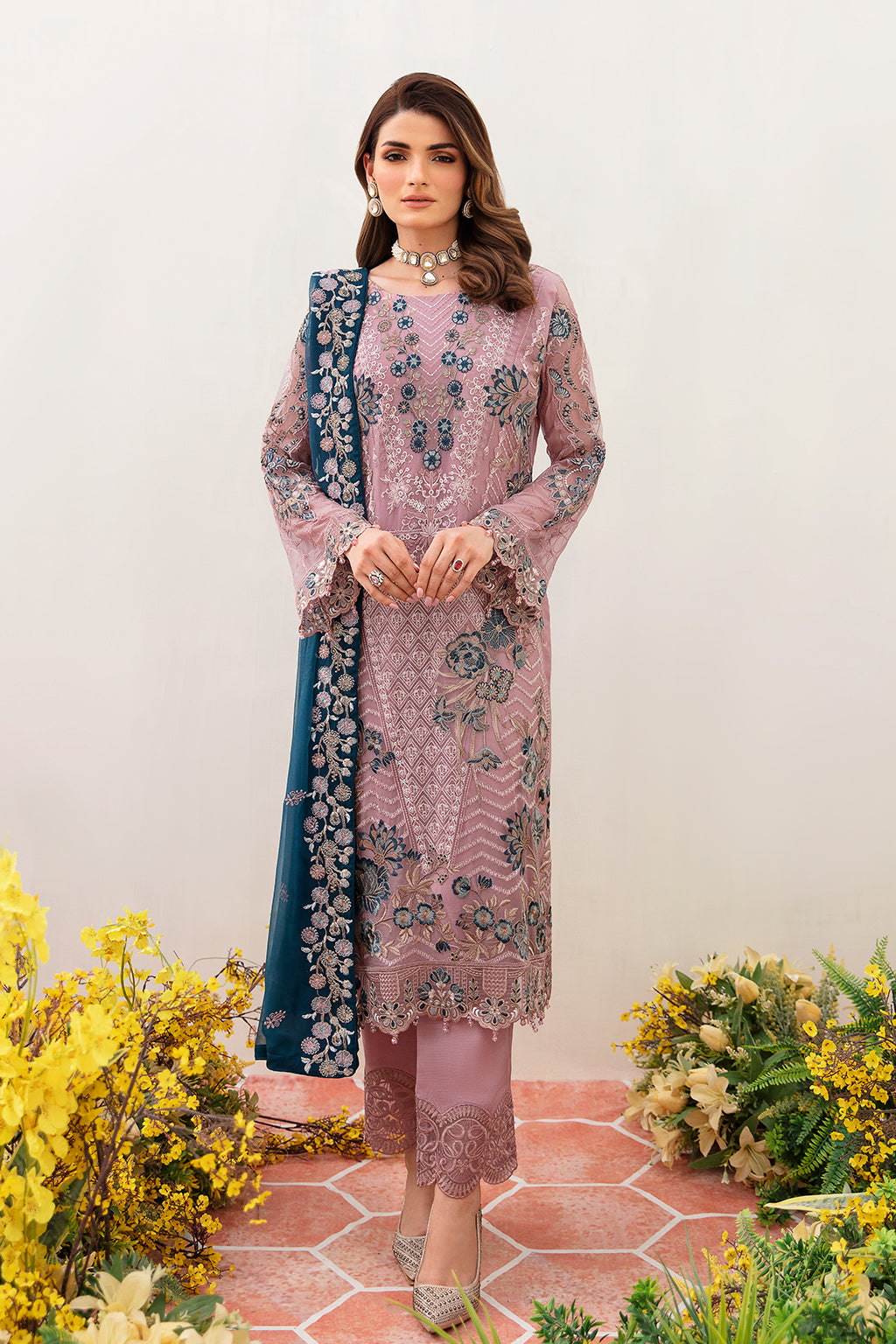 F-2401 - Ramsha Chiffon Collection Vol 24