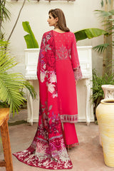 Y-810 - 3PC Luxury Lawn Collection Riwayat By Ramsha