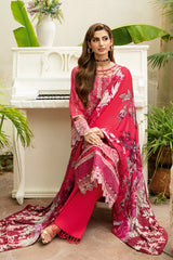 Y-810 - 3PC Luxury Lawn Collection Riwayat By Ramsha