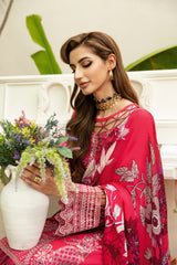 Y-810 - 3PC Luxury Lawn Collection Riwayat By Ramsha