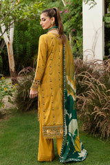 Y-805 - 3PC Luxury Lawn Collection Riwayat By Ramsha