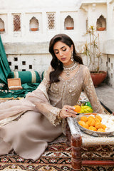 H-304 | 3Pc Unstitched Luxury Wedding Collection By Ramsha