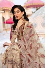 H-308 | 3Pc Unstitched Luxury Wedding Collection By Ramsha