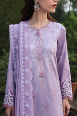 LM-14 MAEVE | 3Pc Unstitched Suit Winter Embroidered Qlinekari By Qalamkar