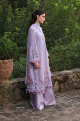 LM-14 MAEVE | 3Pc Unstitched Suit Winter Embroidered Qlinekari By Qalamkar
