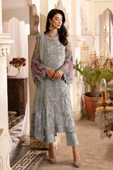 H-301 | 3Pc Unstitched Luxury Wedding Collection By Ramsha