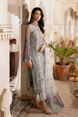 H-301 | 3Pc Unstitched Luxury Wedding Collection By Ramsha