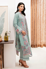 L-1110 | 3PC Unstitched Luxury Lawn Collection Mashaal By Ramsha