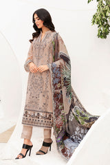 L-1106 | 3PC Unstitched Luxury Lawn Collection Mashaal By Ramsha