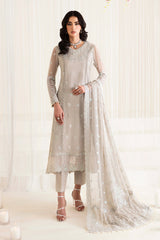 AF-HM-4015-Mosaic | 3Pc Unstitched Suit Festive Chiffon Organza Reena By Alizen