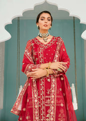 3-PC Unstitched Embroidered Hand Embellished By Akbar Aslam | Kayffir
