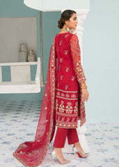3-PC Unstitched Embroidered Hand Embellished By Akbar Aslam | Kayffir