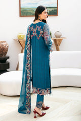 A-811 - 3PC Chiffon Collection Chevron By Ramsha