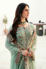 A-804 - 3PC Chiffon Collection Chevron By Ramsha