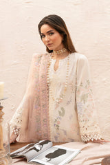 05-Luna | 3Pc Unstitched Luxury Lawn Cascade By Afrozeh