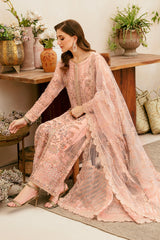 HB-405 | 3Pc Unstitched Suit Wedding Collection Luxury By Ramsha