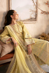 02-Liliana | 3Pc Unstitched Luxury Lawn Cascade By Afrozeh