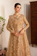 HB-404 | 3Pc Unstitched Suit Wedding Collection Luxury By Ramsha