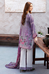 L-906 - 3PC Luxury Lawn Collection Ghazal By Ramsha