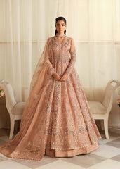 3-PC Unstitched Embroidered Hand Embellished By Akbar Aslam | Sueno