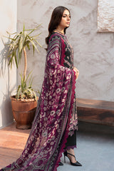 L-905 - 3PC Luxury Lawn Collection Ghazal By Ramsha