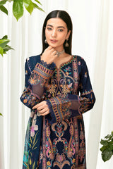 L-802 - 3PC Luxury Lawn Collection Mashaal By Ramsha