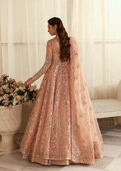 3-PC Unstitched Embroidered Hand Embellished By Akbar Aslam | Sueno