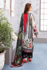 L-911 - 3PC Luxury Lawn Collection Ghazal By Ramsha