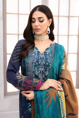 L-903 - 3PC Luxury Lawn Collection Ghazal By Ramsha