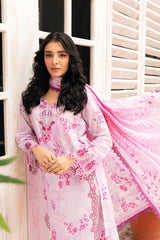 N-405 - 3PC Luxury Lawn Collection Rangrez By Ramsha