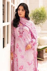 N-405 - 3PC Luxury Lawn Collection Rangrez By Ramsha