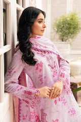 N-405 - 3PC Luxury Lawn Collection Rangrez By Ramsha