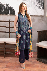 L-903 - 3PC Luxury Lawn Collection Ghazal By Ramsha