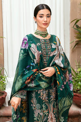 L-801 - 3PC Luxury Lawn Collection Mashaal By Ramsha