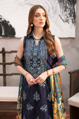 L-903 - 3PC Luxury Lawn Collection Ghazal By Ramsha