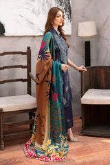 L-903 - 3PC Luxury Lawn Collection Ghazal By Ramsha