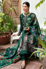 L-801 - 3PC Luxury Lawn Collection Mashaal By Ramsha