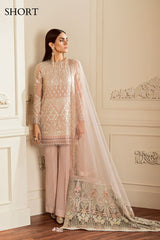 3-PC Unstitched Embroidered Chiffon Chantelle By Baroque | CH05-09